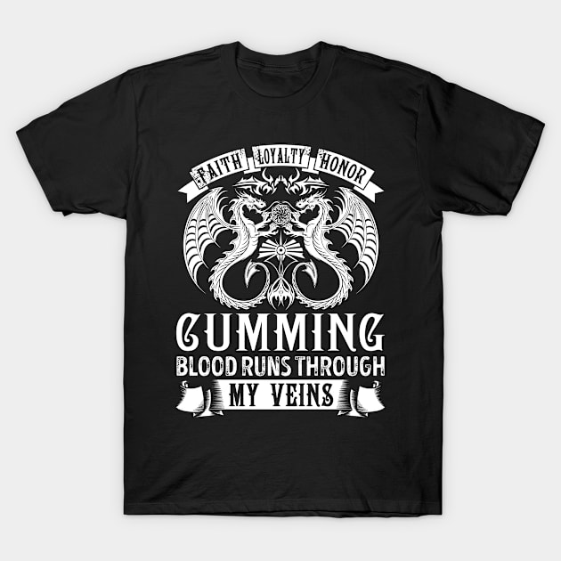CUMMING T-Shirt by T-shirt with flowers